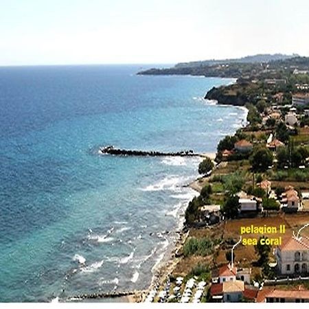 Pelagion II Sea Coral - Beachfront Holiday Home Kypseli Exterior photo